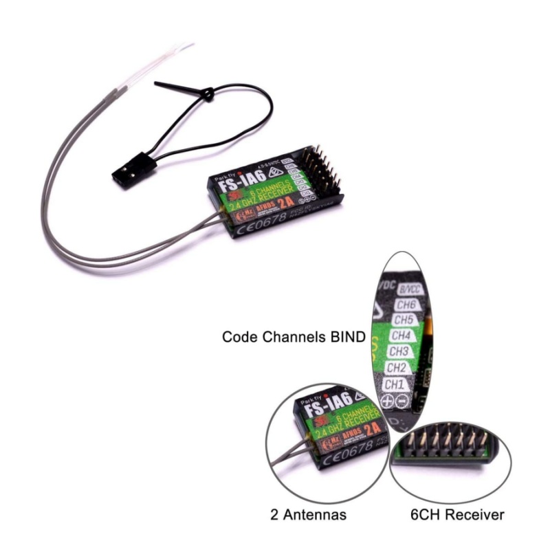 Flysky FS-IA6 Receiver 6CH Dua - Drone Racing Receiver incelemesi ve fiyatı