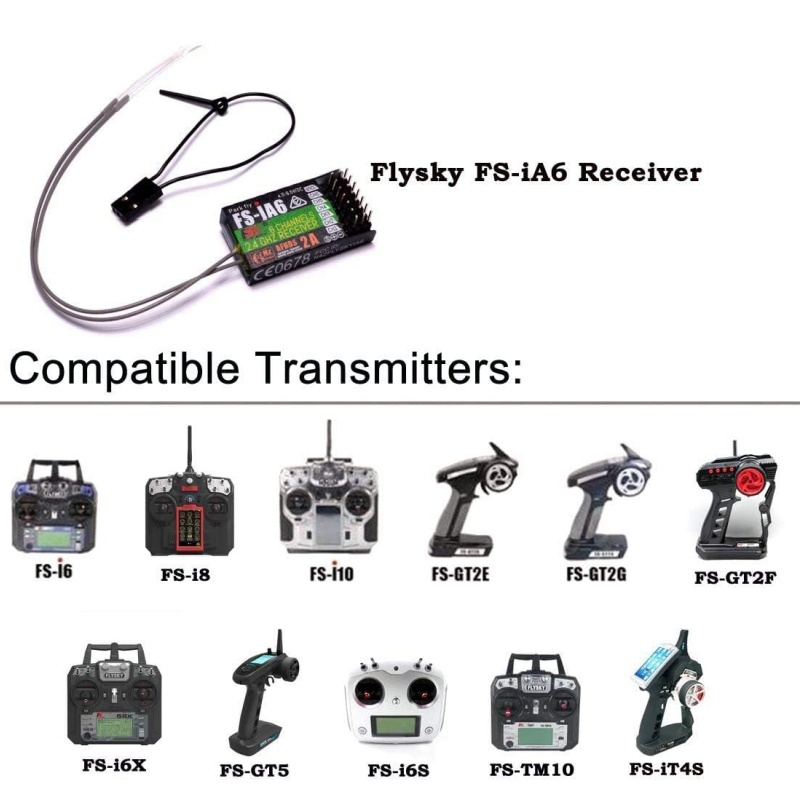 Flysky FS-IA6 Receiver 6CH Dua - Drone Racing Receiver incelemesi ve fiyatı