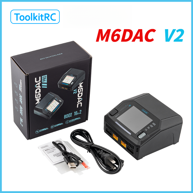 ToolkitRC M6DAC V2 RC Car 7.4v - Drone Racing Charger incelemesi ve fiyatı