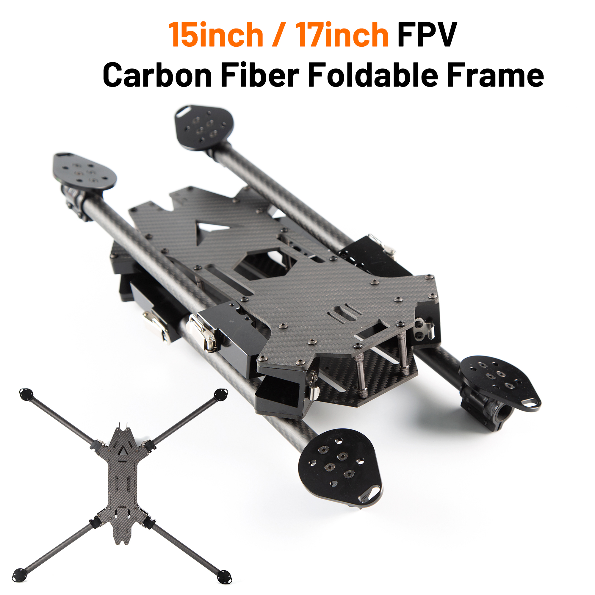 15inch /17inch FPV Carbon Fibe - Drone Racing Frame incelemesi ve fiyatı