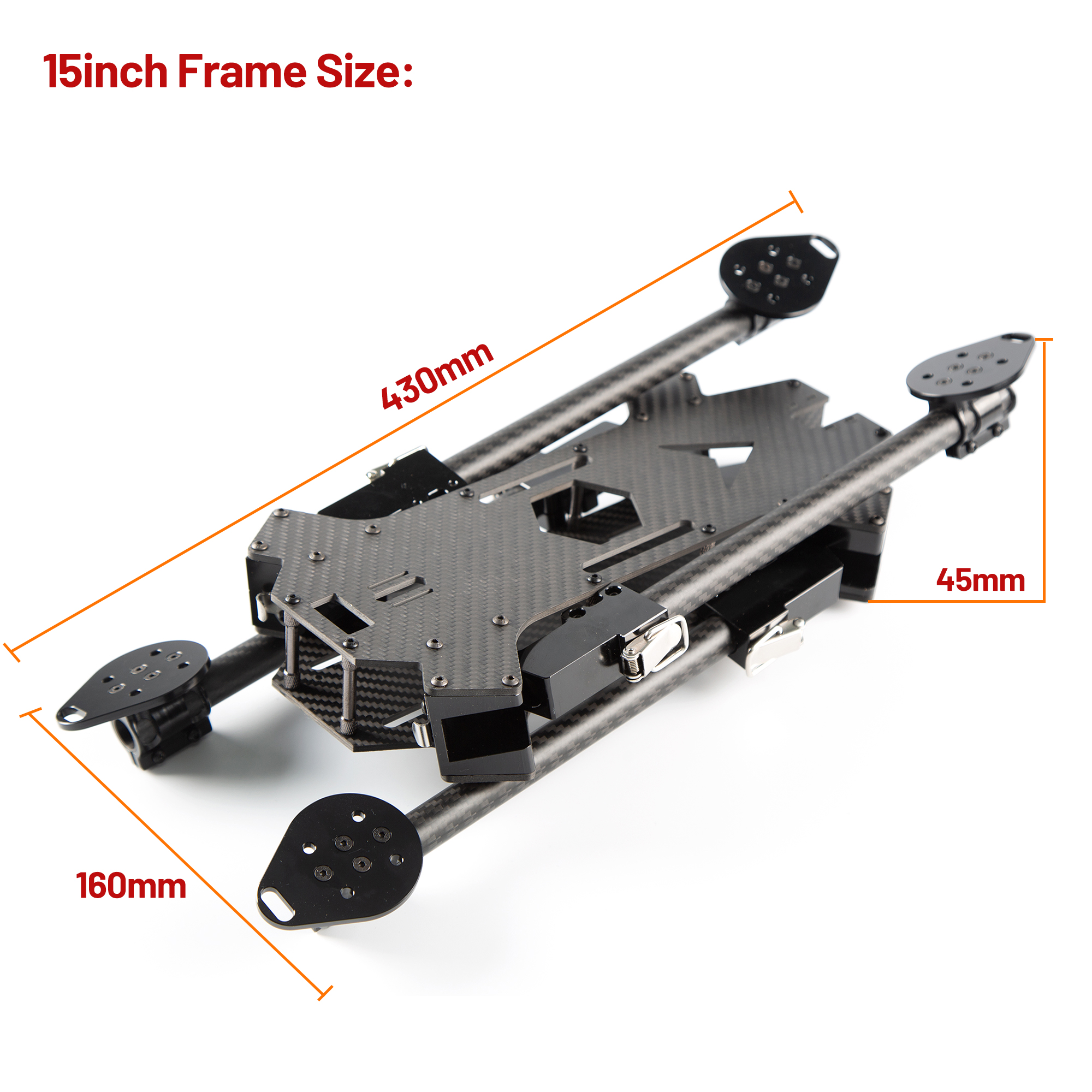 15inch /17inch FPV Carbon Fibe - Drone Racing Frame incelemesi ve fiyatı