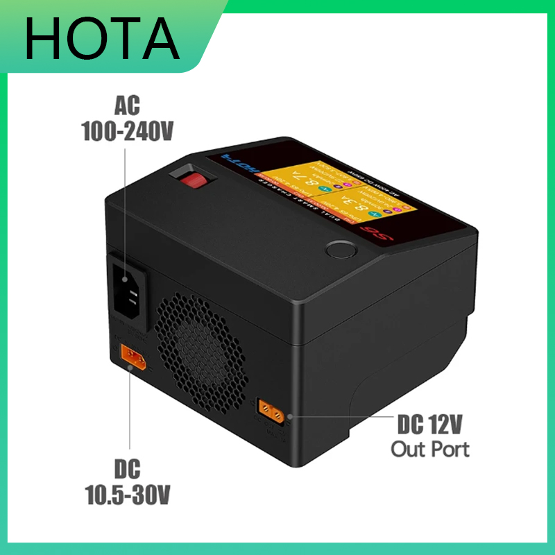 SkyCityFPV  HOTA S6 AC 400W 15 - Drone Racing Charger incelemesi ve fiyatı
