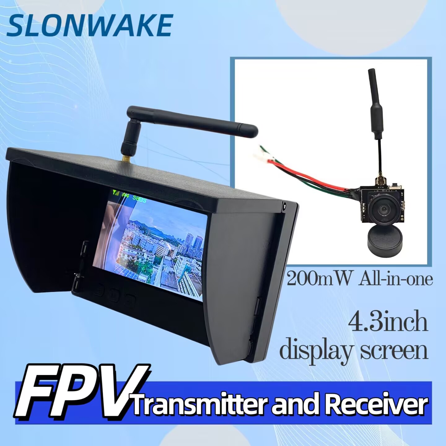SLONWAKE 5.8G Analog Video Tra - Drone Racing Camera incelemesi ve fiyatı