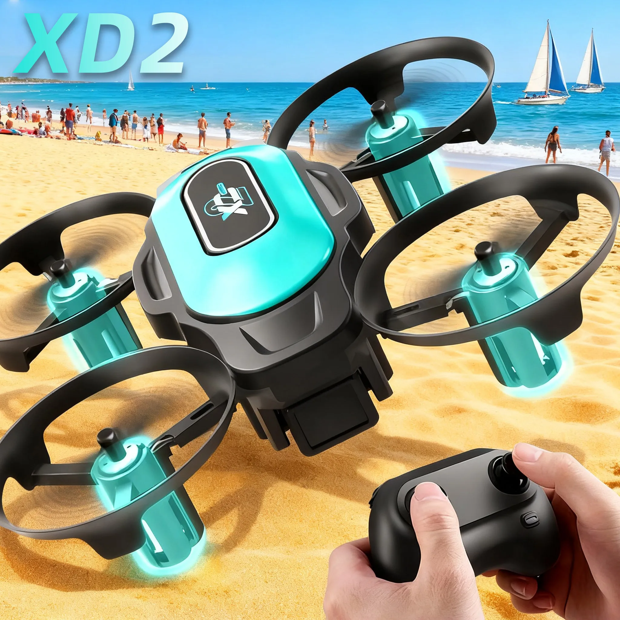 XD2 Mini Drone, 360° Stunt Fli - Drone Racing Camera incelemesi ve fiyatı