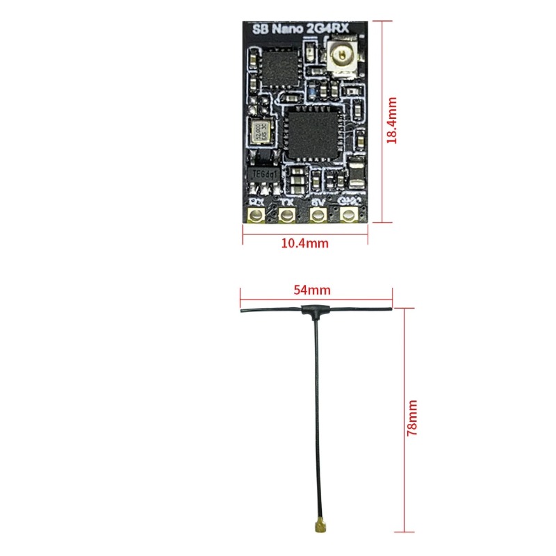 SpeedyBee Nano 2.4G ExpressLRS - Drone Racing Receiver incelemesi ve fiyatı