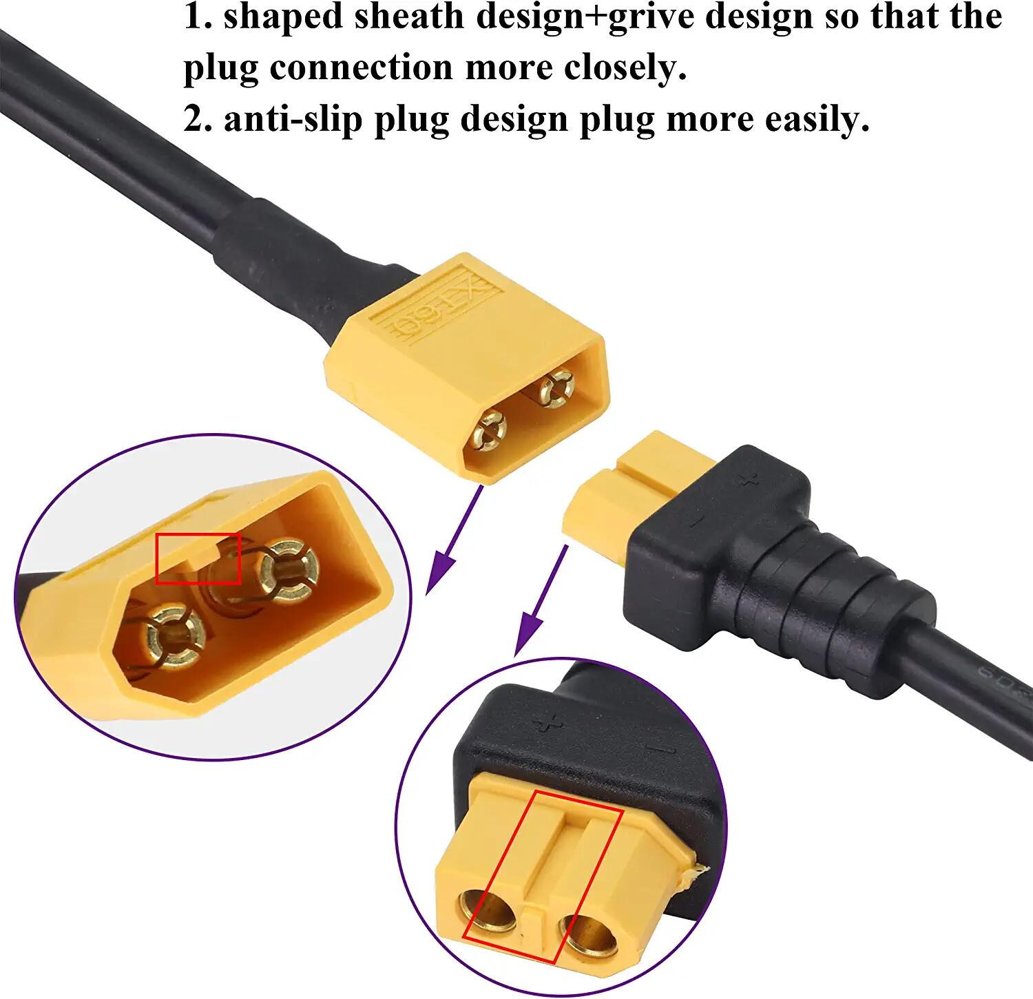 XT60 Adapter Cable XT60 Male t - Drone Racing Gate incelemesi ve fiyatı