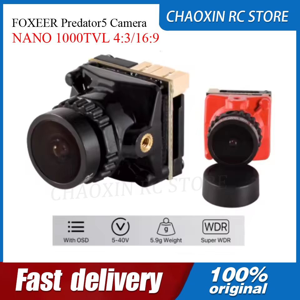 FOXEER Predator5 Camera NANO 1 - Drone Racing Camera incelemesi ve fiyatı