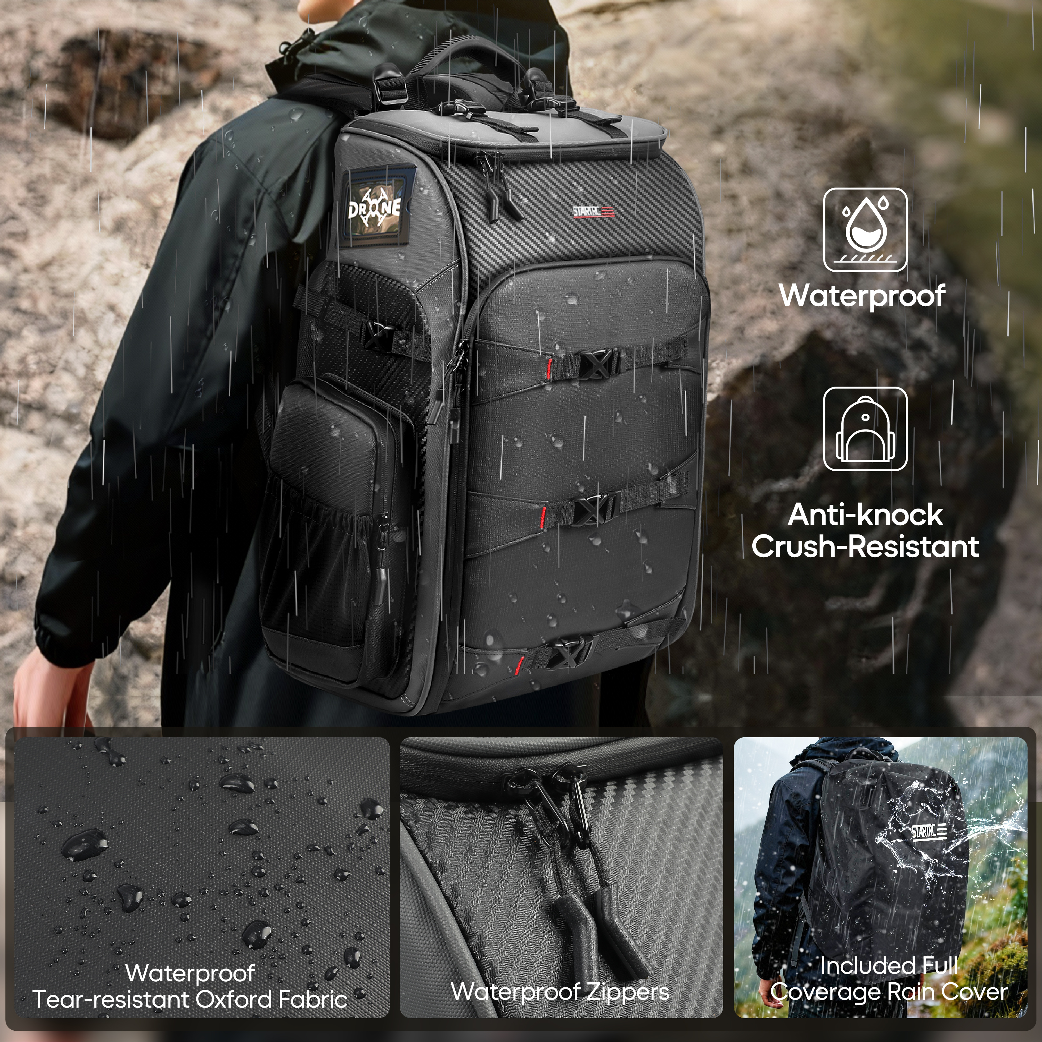 FPV Drone Backpack 40L Profess - Drone Racing Goggles incelemesi ve fiyatı