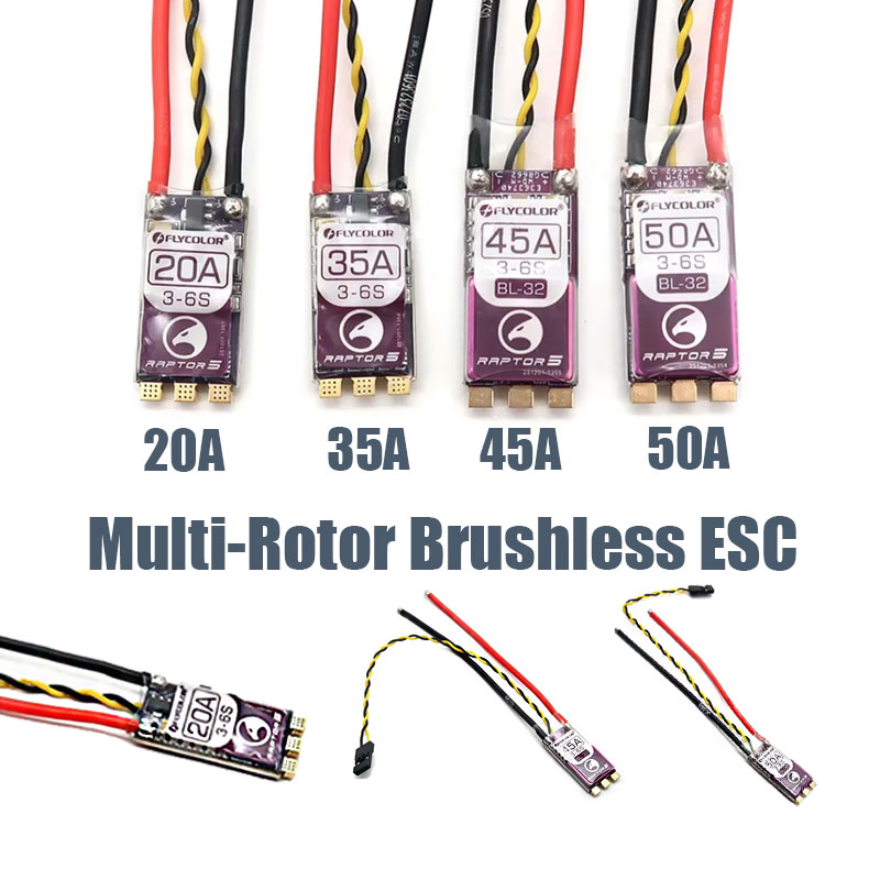 FLYCOLOR Raptor5 Multi-Rotor B - Drone Racing Esc incelemesi ve fiyatı