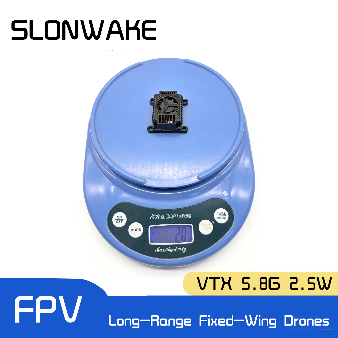 SLONWAKE 5.8G 48CH FPV Transmi - Drone Racing Receiver incelemesi ve fiyatı
