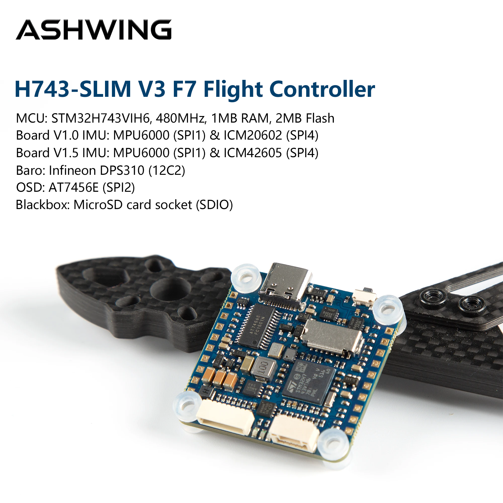 H743-SLIM V3 Flight Controller - Drone Racing Flight Controller incelemesi ve fiyatı