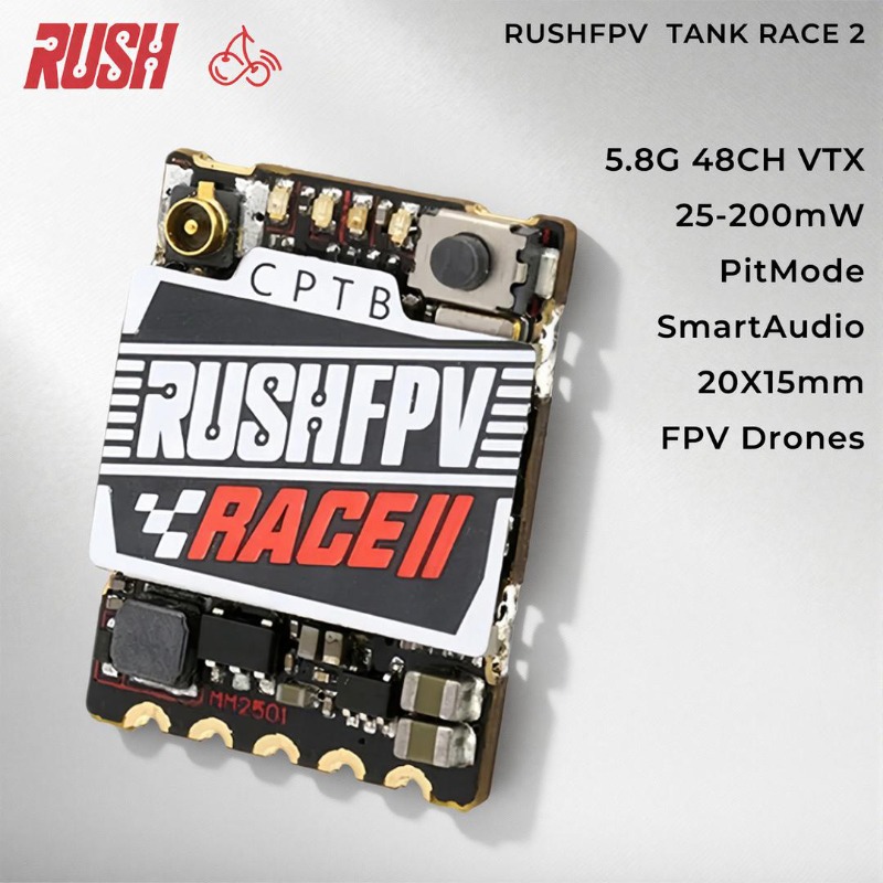 RushFPV 5.8GHz FPV VTX 48CH 25 - Drone Racing Vtx incelemesi ve fiyatı