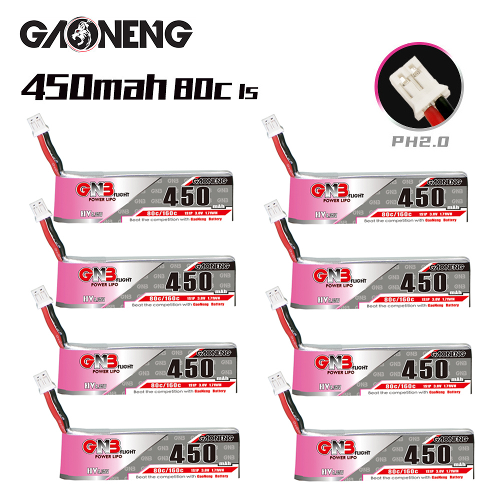 GNB HV 1S 3.8V 450mAh 80C/160C - Drone Racing Battery incelemesi ve fiyatı