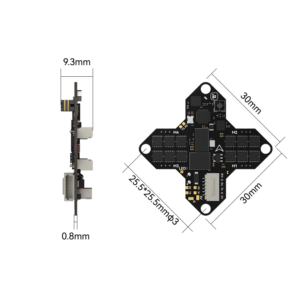 25.5*25.5mm iFlight Borg G4 1S - Drone Racing Esc incelemesi ve fiyatı