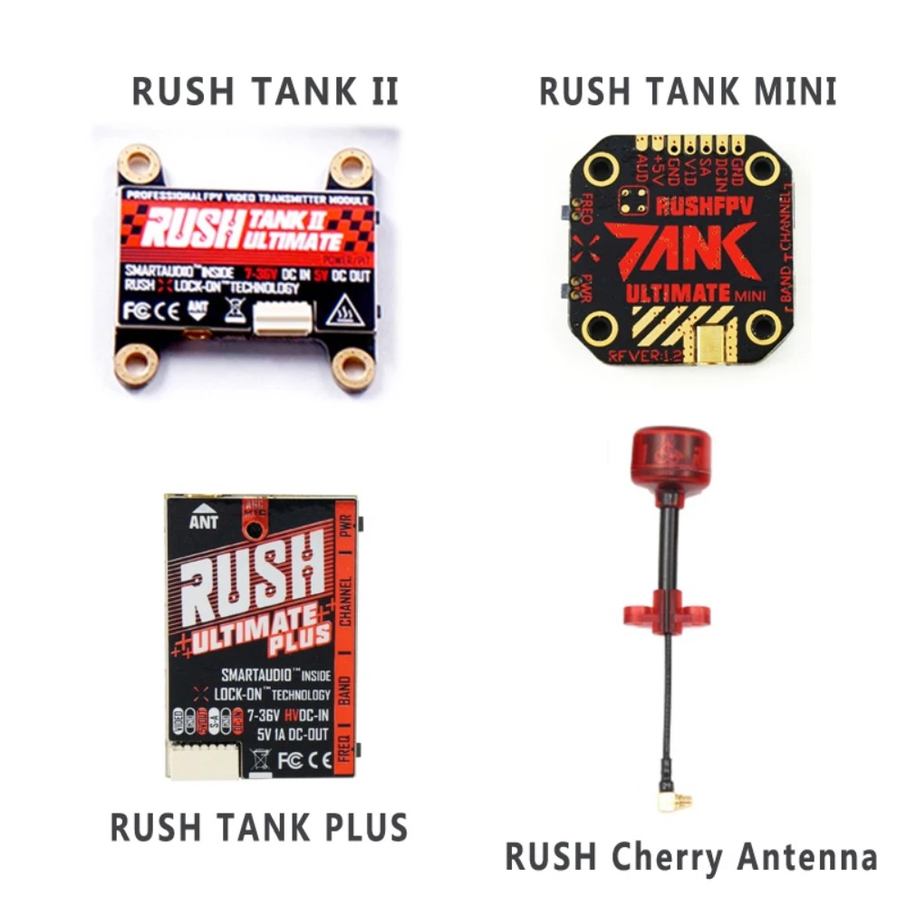 RUSH TANK Ultimate II/Mini/ PL - Drone Racing Receiver incelemesi ve fiyatı