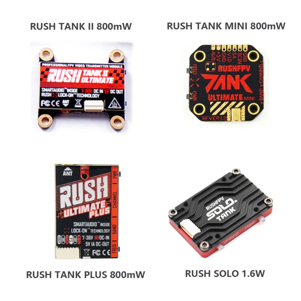 RUSH TANK Ultimate II/Mini/ PL - Drone Racing Receiver incelemesi ve fiyatı