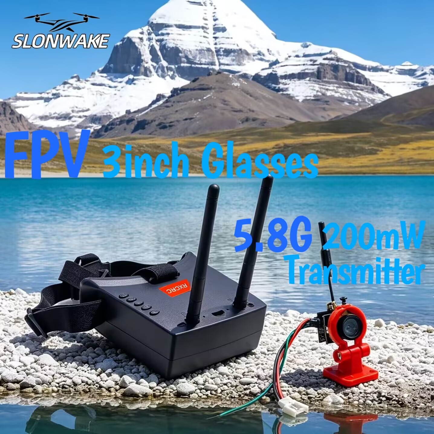 SLONWAKE 5.8G Analog VTX Trans - Drone Racing Vtx incelemesi ve fiyatı
